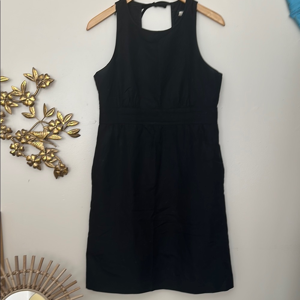 J. Crew Black Sleeveless Mini Dress
